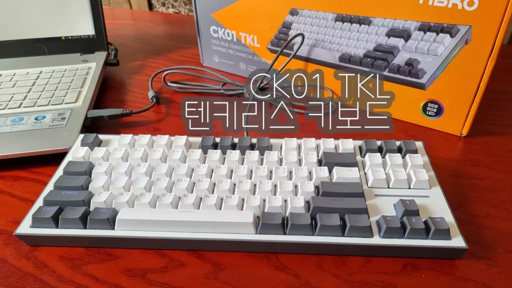 COX CK01 TKL 가성비 좋은 텐키리스 키보드