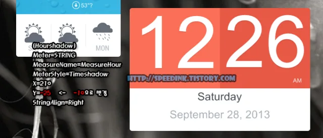Rainmeter – FLaTTs 1.0 (13/09/27 스킨 추가 버전)레인미터 스킨