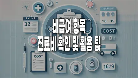 병원별 비급여 항목 진료비 확인 및 활용 팁
