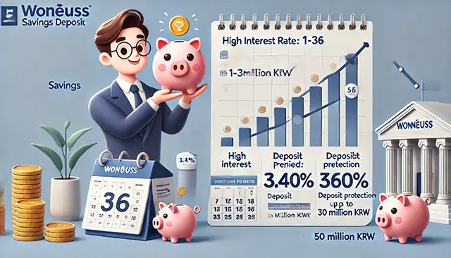 우리은행 WON플러스 예금 최대 연 3.45% 가입 방법